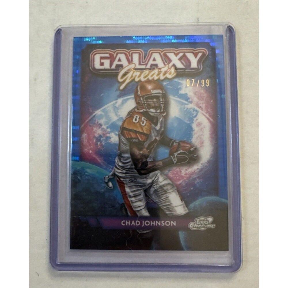 2024 Topps Chrome Cosmic #GG-35 Chad Johnson #/99 Cincinnati Bengals- Great Card